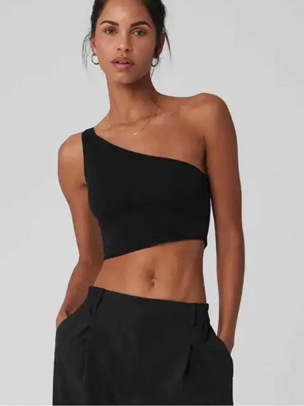 Alo l illusion tank bra